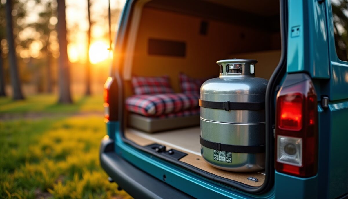 Sécurité avant tout : les normes indispensables pour les bouteilles de gaz en camping-car