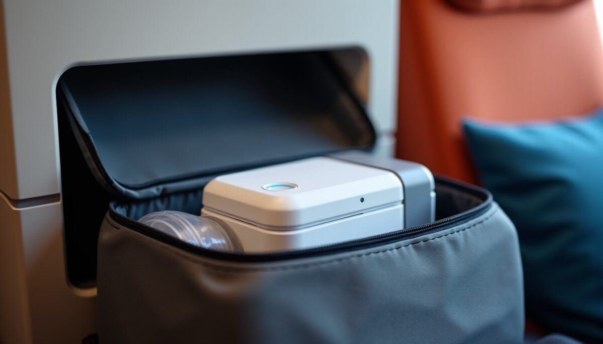 Appareil d'apnée du sommeil en vol avec EasyJet : règlementation, gestion en bagage et astuces pratiques Appareil d'apnée du sommeil en vol avec EasyJet : règlementation, gestion en bagage et astuces pratiques