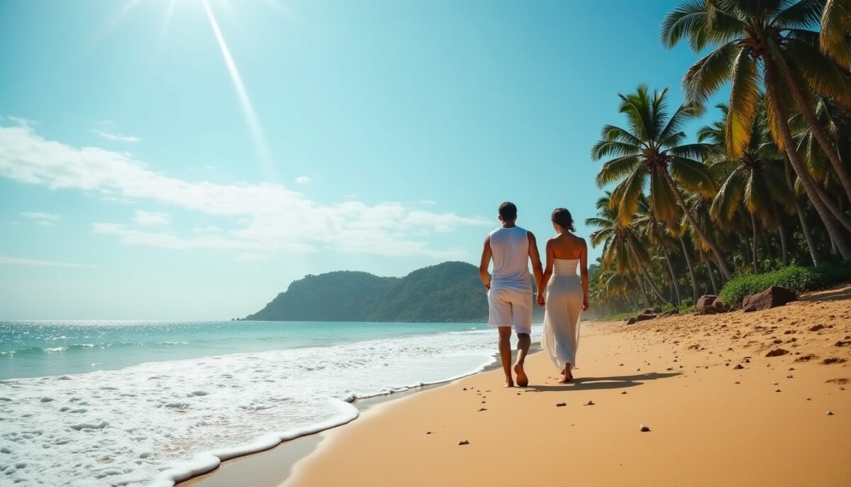 Escapade romantique au Sri Lanka : plages idylliques, nature luxuriante et moments complices à partager à deux